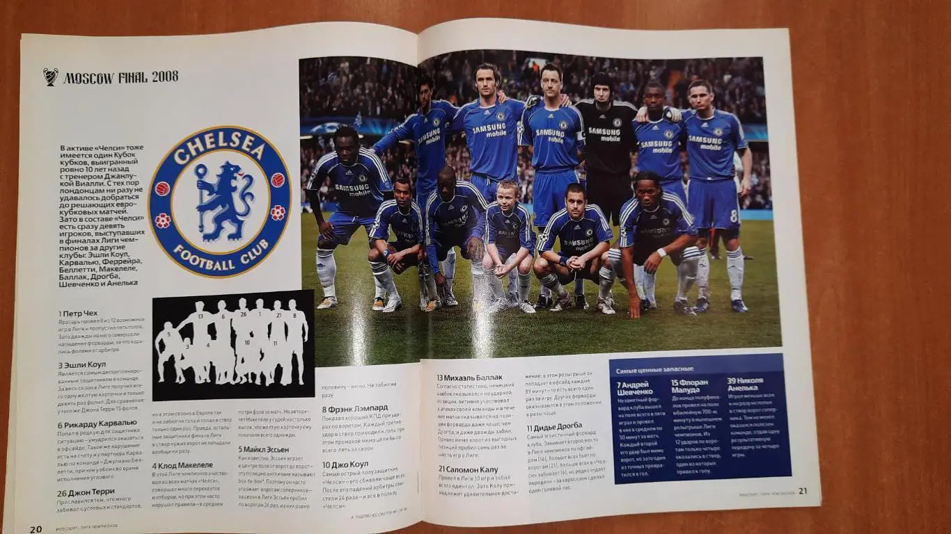 Манчестер Юнайтед - Англия - Челси 2008 финал ЛЧ УЕФА Москва 3