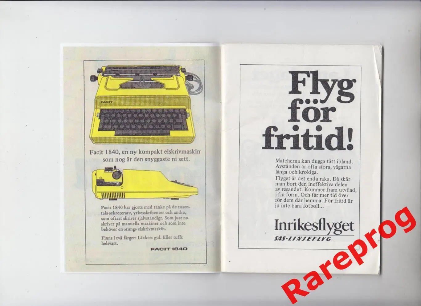 см. описание - АИК Швеция - Спартак Москва СССР - 1975 кубок УЕФА 1