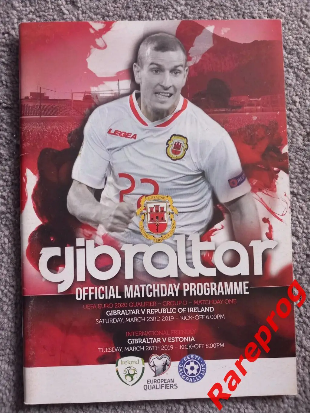 Гибралтар - Эстония - 2019