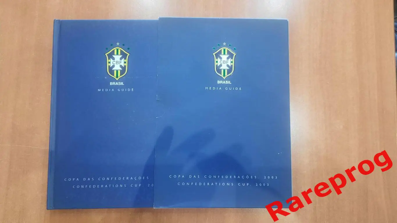 официальный медиа - гайд Бразилия - Кубок Конфедераций ФИФА 2003 Франция