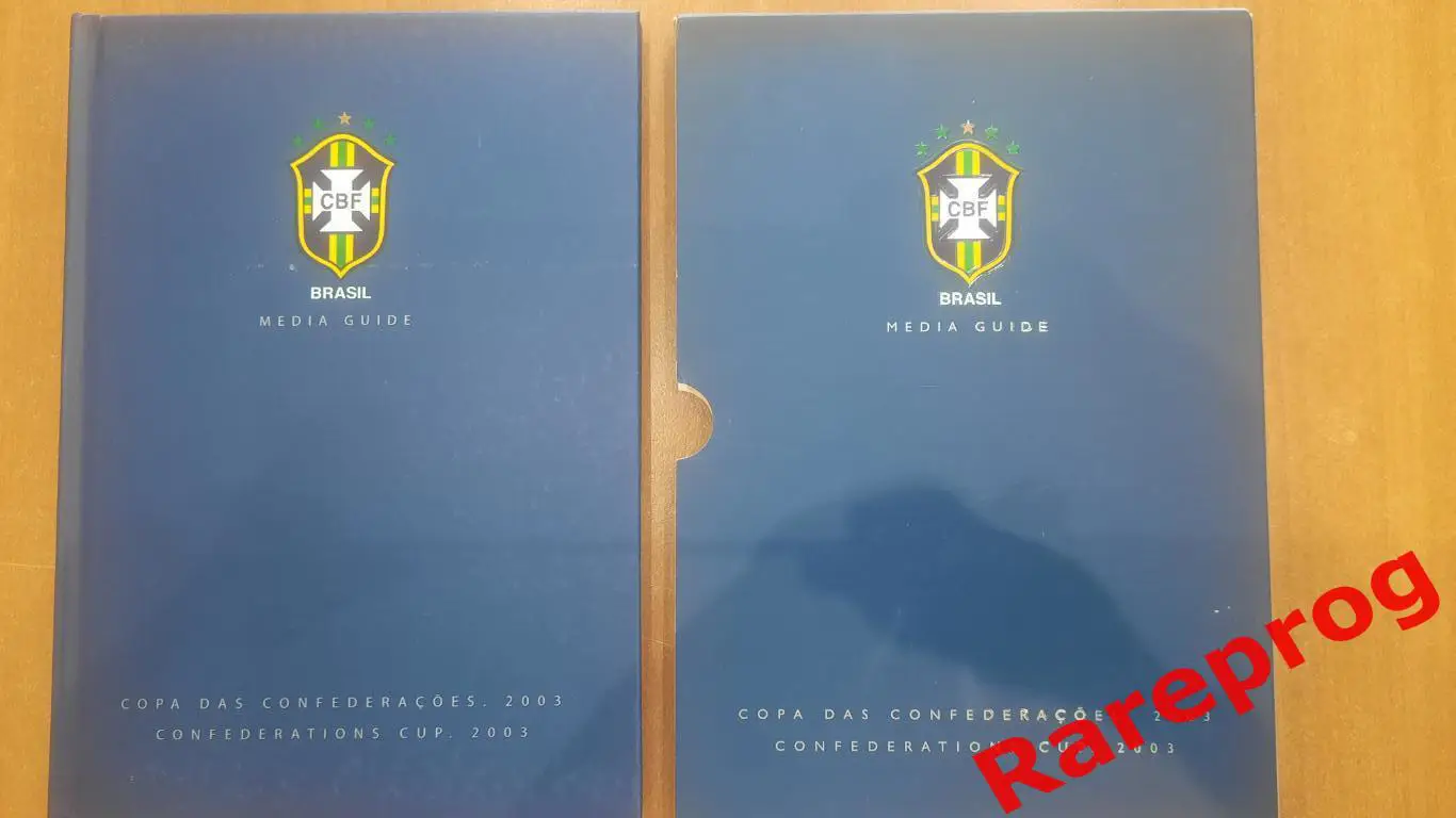официальный медиа - гайд Бразилия - Кубок Конфедераций ФИФА 2003 Франция 1