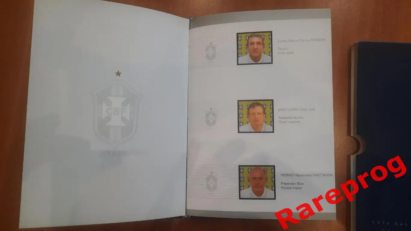 официальный медиа - гайд Бразилия - Кубок Конфедераций ФИФА 2003 Франция 4