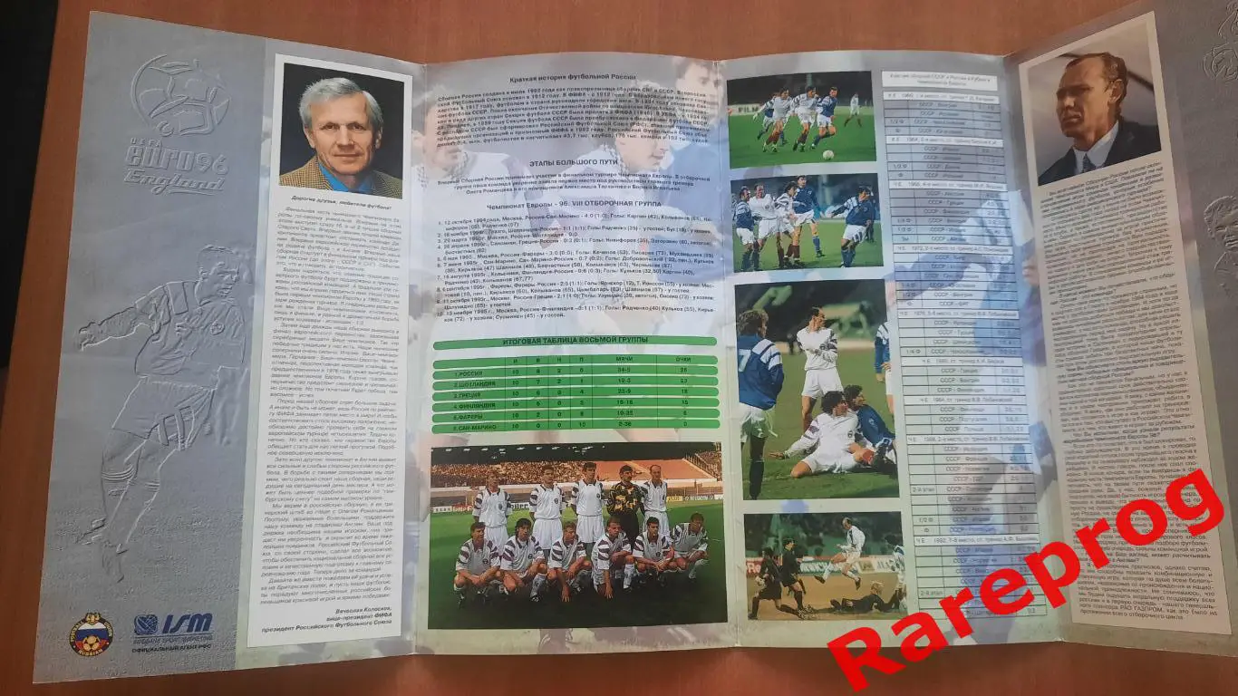 Чемпионат Европы УЕФА ЕВРО 96 Англия 1996 - Россия 2