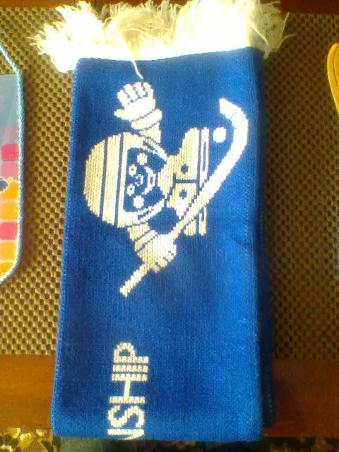 2016 ФИНЛЯНДИЯ-РОССИЯ-финал Чемп.Мира по бенди Ульяновск-шарф+вымпел+программа 2