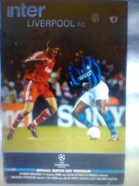 11.03.2008--ИНТЕР ИТАЛИЯ--ЛИВЕРПУЛЬ АНГЛИЯ--Лига чемпионов