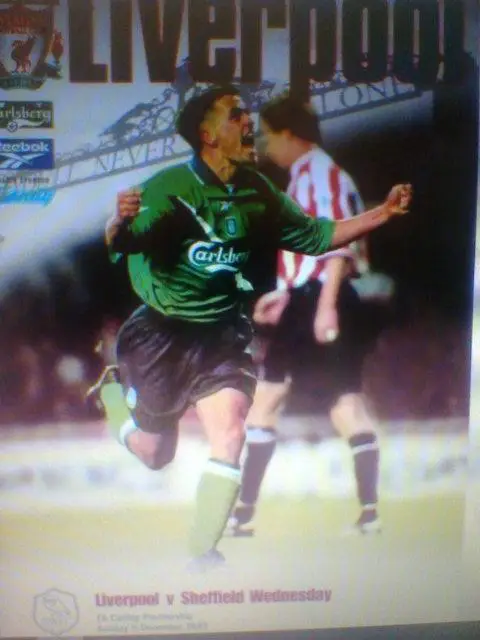 06.12.1999--ЛИВЕРПУЛЬ АНГЛИЯ--ШЕФФИЛД УЭНСДЕЙ АНГЛИЯ--1-ый матч Стивена Джерарда