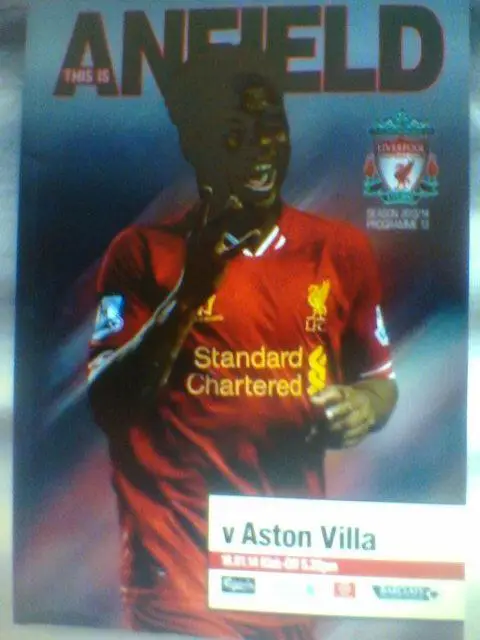 18.01.2014--ЛИВЕРПУЛЬ АНГЛИЯ--АСТОН ВИЛЛА АНГЛИЯ