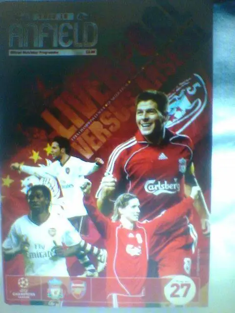 08.04.2008--ЛИВЕРПУЛЬ АНГЛИЯ--АРСЕНАЛ АНГЛИЯ