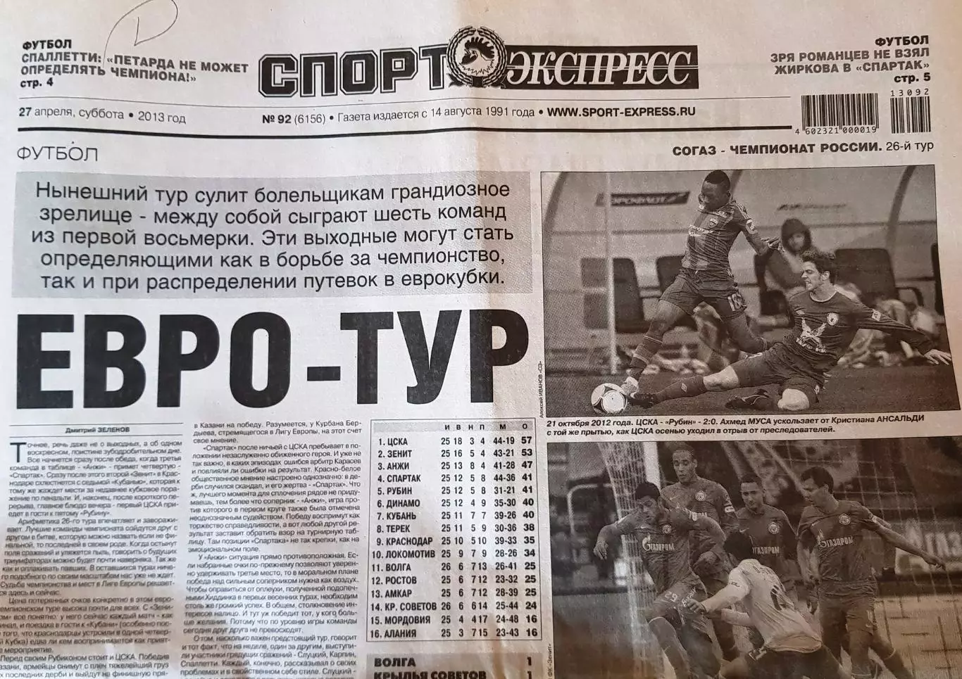 Спорт-экспресс.подборка 2008,2009 г.г