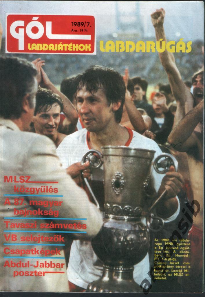 Гол-Лабдаругаш №7-1989