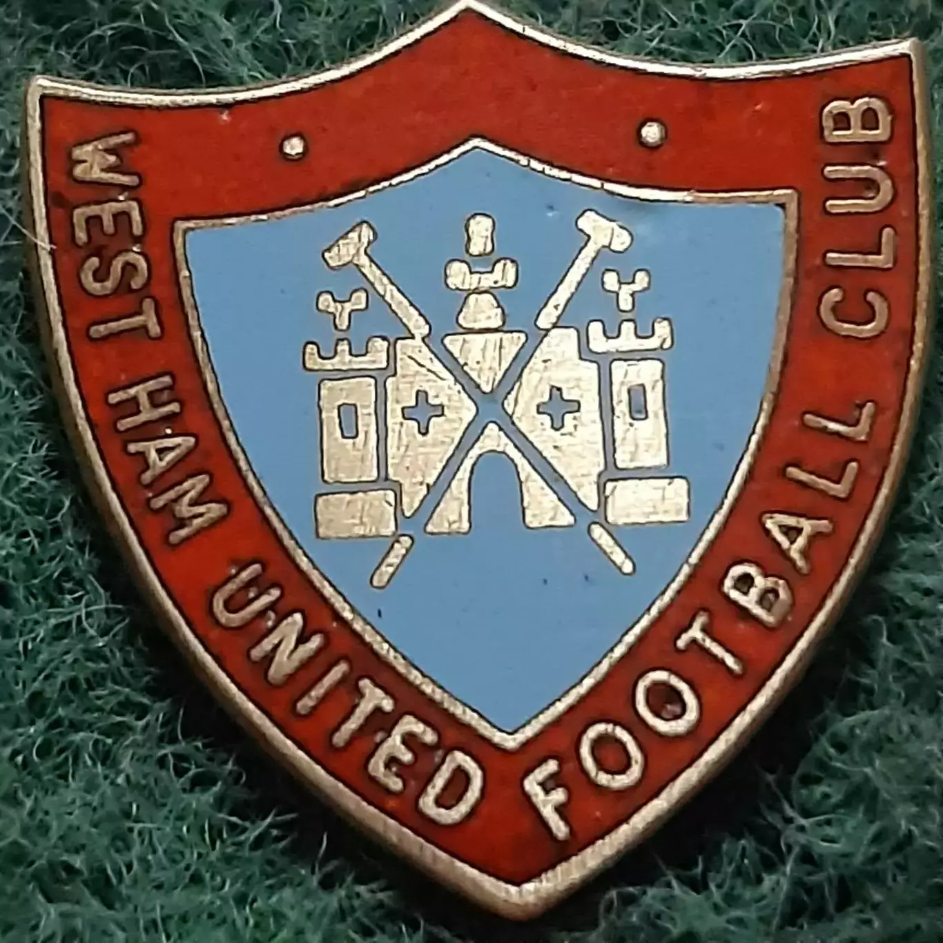 Футбол.клуб.ФК ВЕСТ ХЕМ ЮНАЙТЕД АНГЛІЯ.ЕМАЛЬ. 1970і рр.