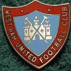 Футбол.клуб.ФК ВЕСТ ХЕМ ЮНАЙТЕД АНГЛІЯ.ЕМАЛЬ. 1970і рр.