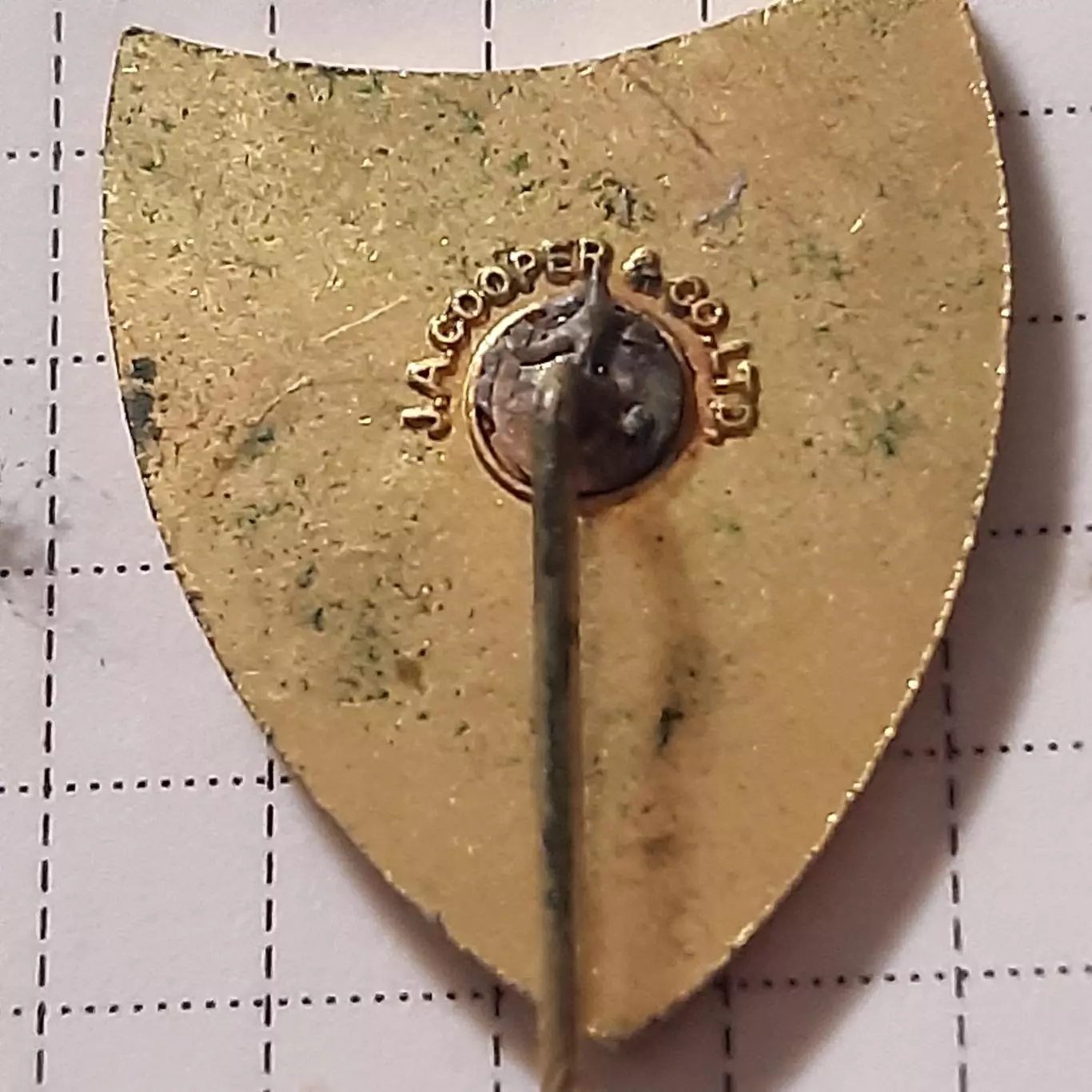 Футбол.клуб.ФК ДЕРБІ КАУНТІ АНГЛІЯ.ЕМАЛЬ. 1970-і рр.оригінал з тавром J.A.COOPER 2