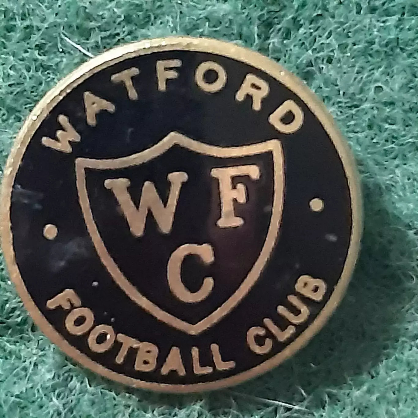 Футбол.клуб.ФК.ВАТФОРД АНГЛІЯ.ЕМАЛЬ. 1970-і рр.оригінал з тавром