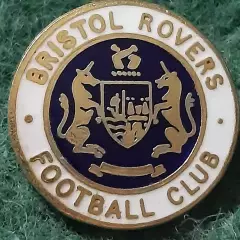 Футбол.клуб.ФК.БРІСТОЛЬ РОВЕРС АНГЛІЯ.ЕМАЛЬ. 1970-і рр.оригінал з тавром