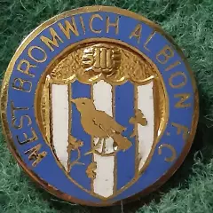 Футбол.клуб.ФК.ВЕСТ БРОМВІЧ АЛЬБІОН АНГЛІЯ.ЕМАЛЬ. 1970-і рр.