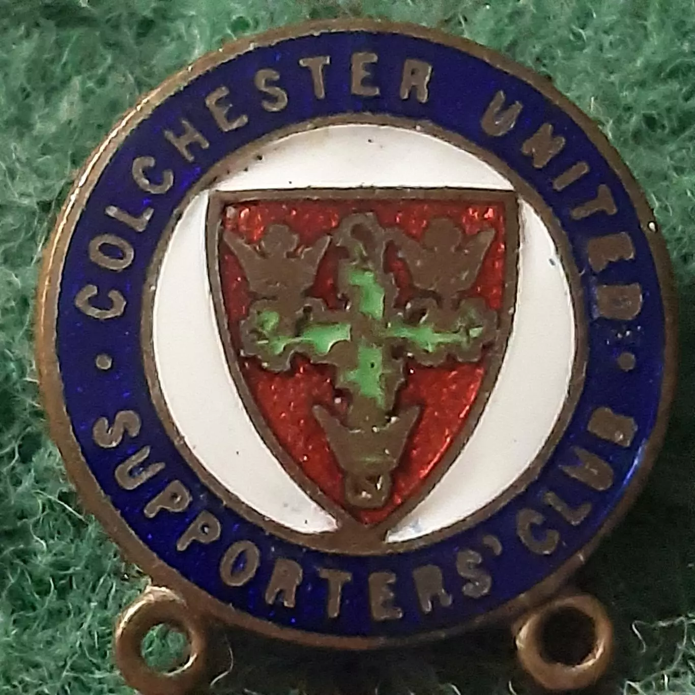 Футбол.клуб.ФК. КОЛЧЕСТЕР ЮНАЙТЕД АНГЛІЯ.ЕМАЛЬ.1960-і рр.supporters club