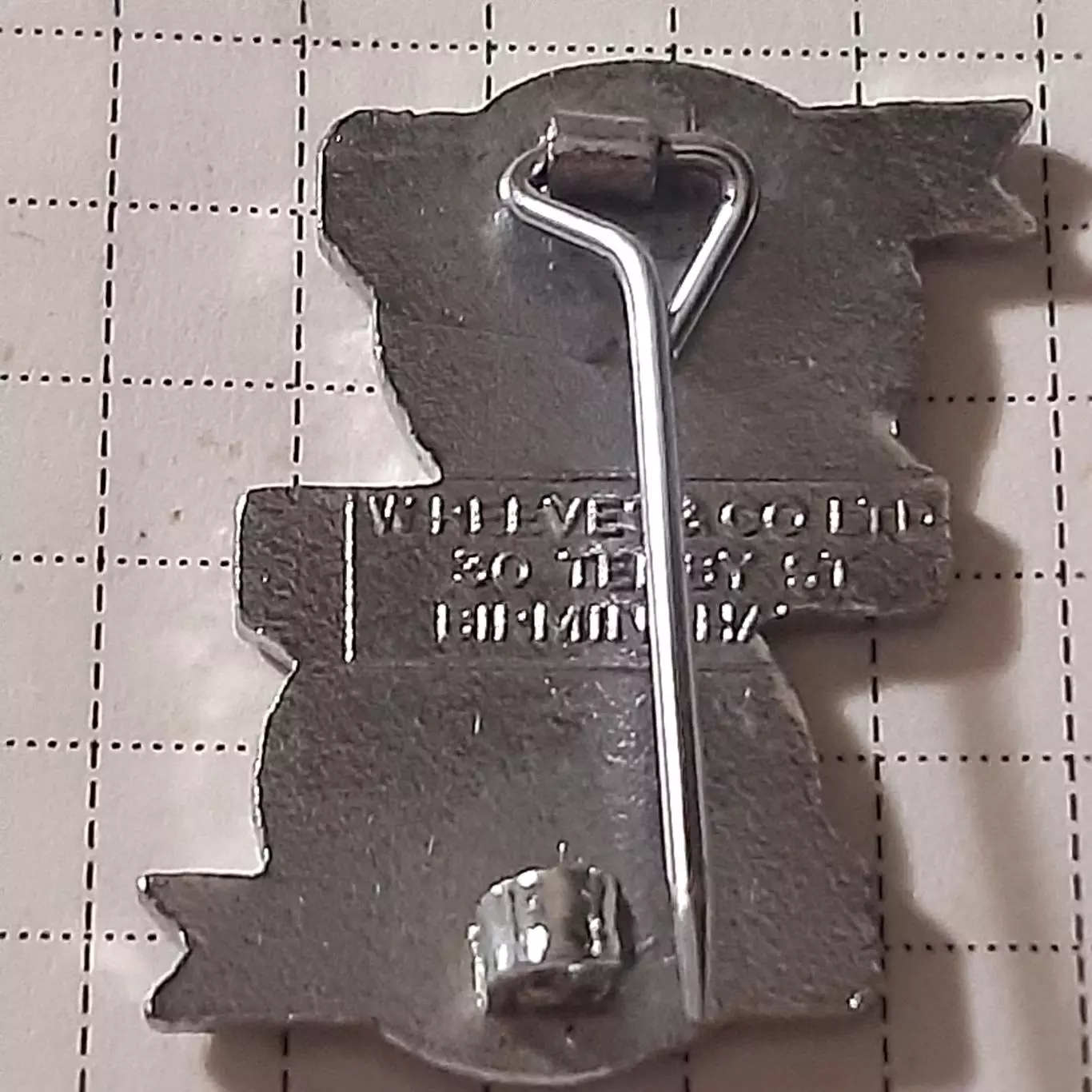 Футбол.клуб.ФК. БІРМІНГЕМ СІТІ.АНГЛІЯ.ЕМАЛЬ.1970-і рр. W.REEVES 1