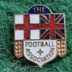 Футбол Федерація ассоціація Англія.ЕМАЛЬ.оригінал з тавром 1970-і рр.