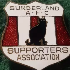 Футбол клуб ФК САНДЕРЛЕНД.supporters association АНГЛІЯ. 1980-i pp.ЕМАЛЬ