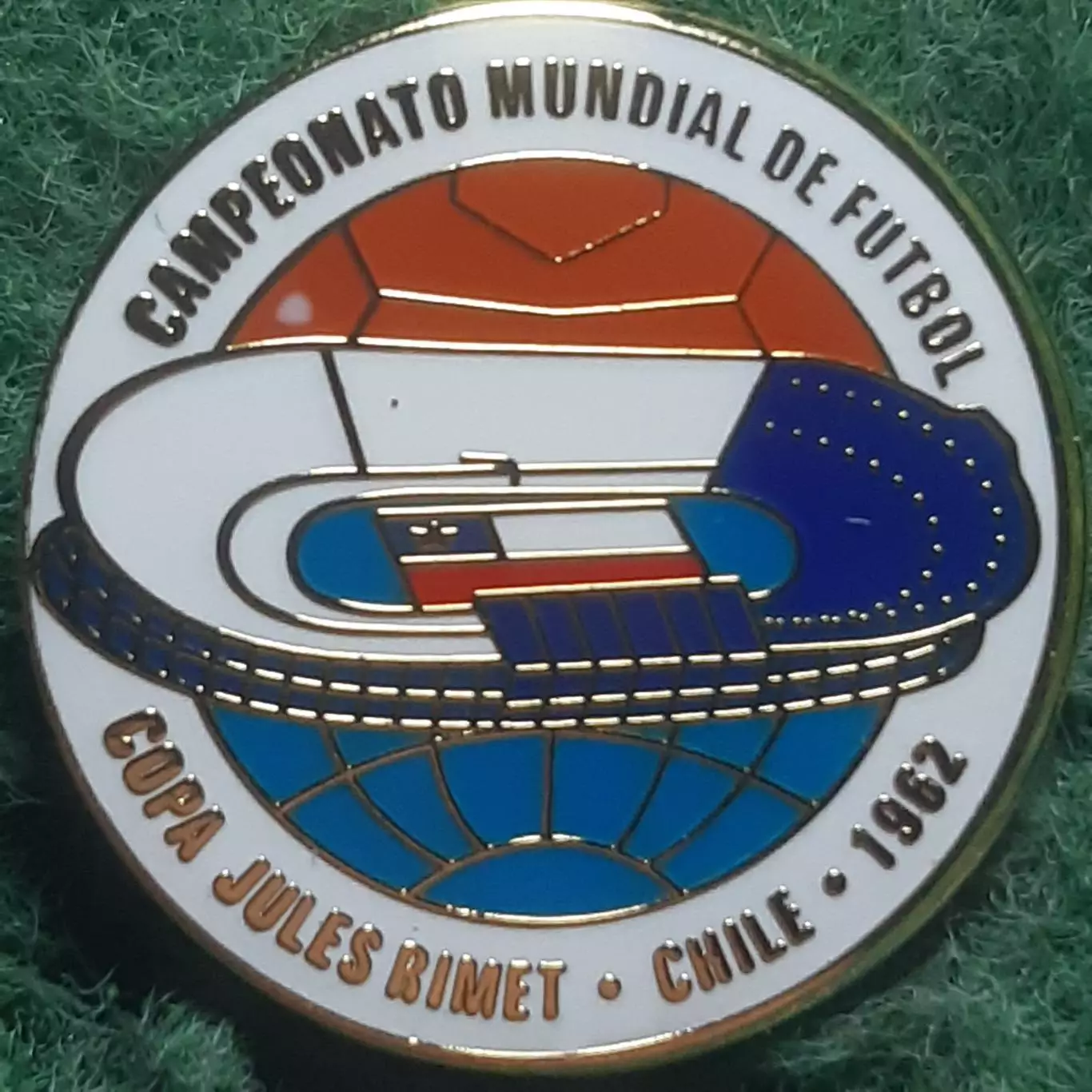 Футбол.Чемпіонат світу ФІФА.ЧИЛІ 1962.ЕМАЛЬ.