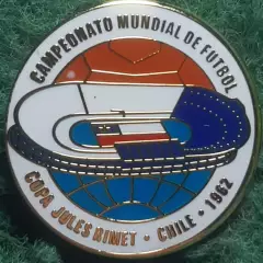 Футбол.Чемпіонат світу ФІФА.ЧИЛІ 1962.ЕМАЛЬ.