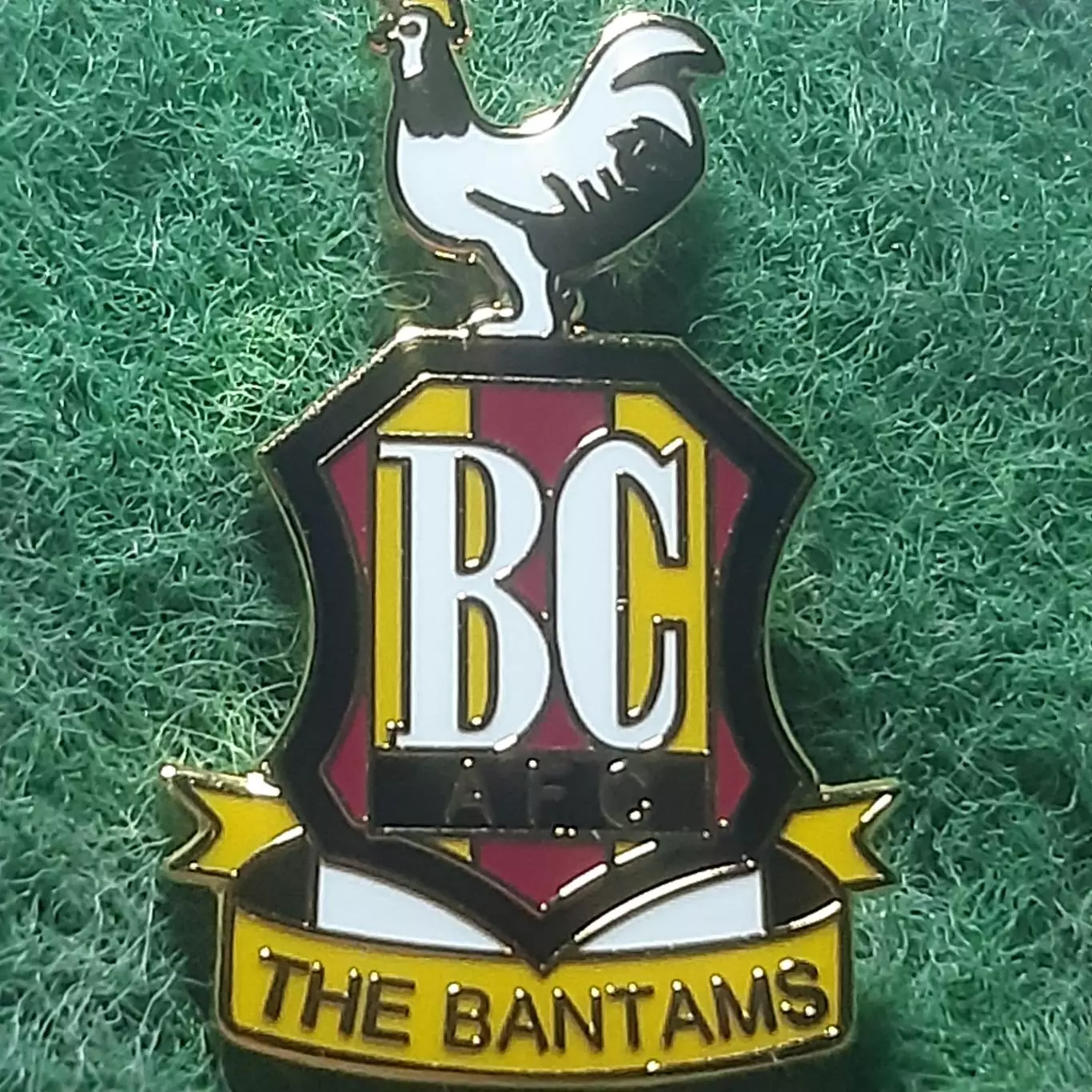 Футбол. клуб ФК БРЕДФОРД СІТІ АНГЛІЯ.ЕМАЛЬ.