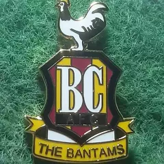 Футбол. клуб ФК БРЕДФОРД СІТІ АНГЛІЯ.ЕМАЛЬ.