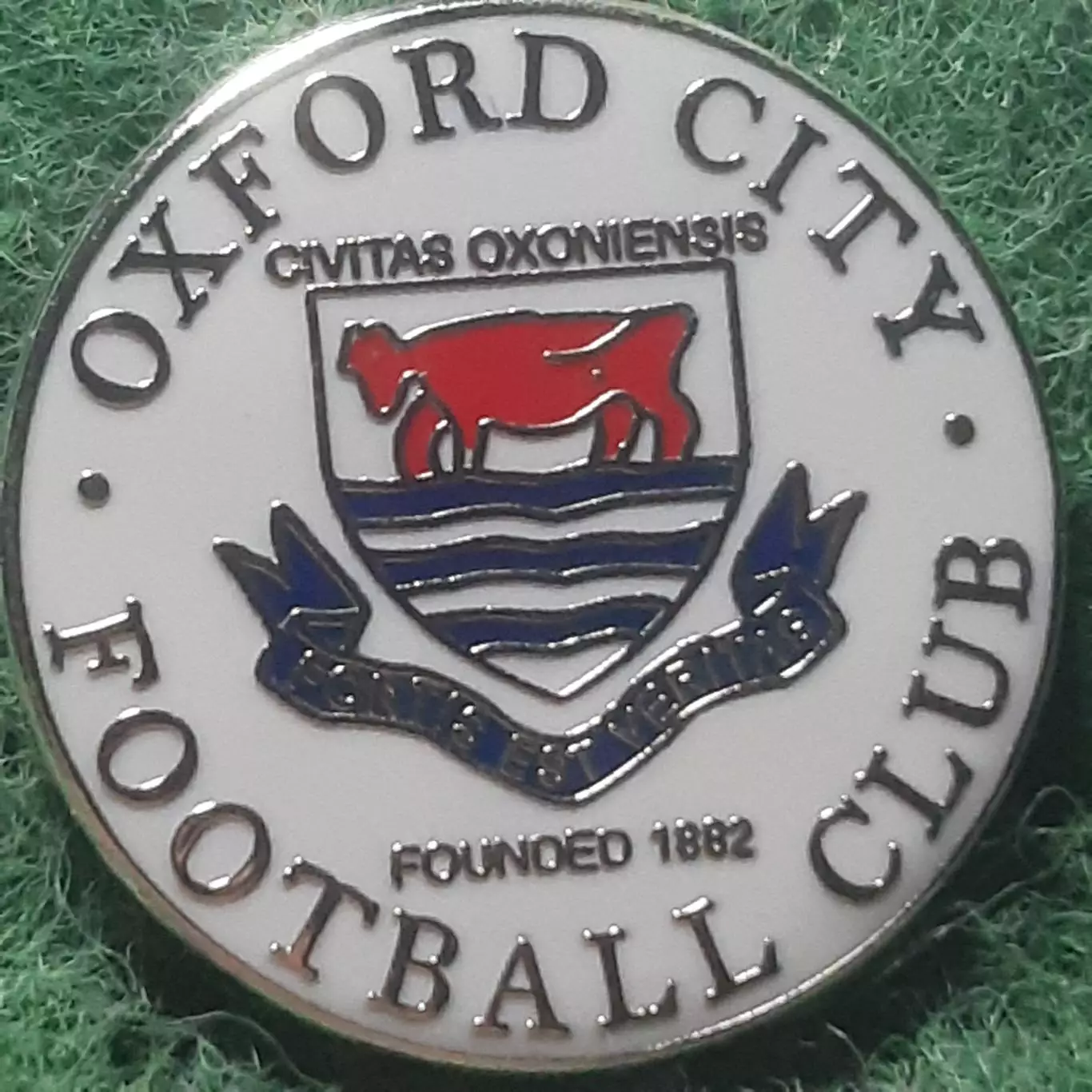 Футбол. клуб ФК ОКСФОРД СІТІ АНГЛІЯ.ЕМАЛЬ.