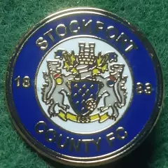 Футбол. клуб ФК СТОКПОРТ АНГЛІЯ.ЕМАЛЬ.