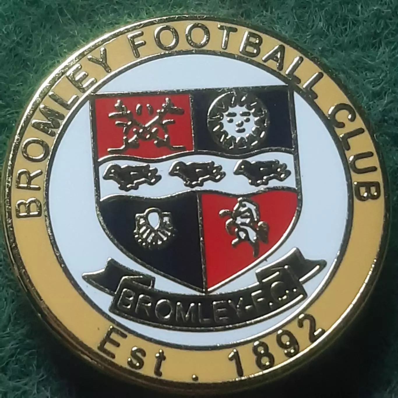 Футбол. клуб ФК БРОМЛІ АНГЛІЯ.ЕМАЛЬ.