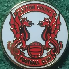 Футбол. клуб ФК ЛЕЙТОН ОРІЕНТ АНГЛІЯ.ЕМАЛЬ.