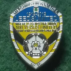 Футбол. клуб ФК ЛІДС ЮНАЙТЕД 100 років АНГЛІЯ.ЕМАЛЬ.