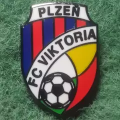 Футбол. клуб ФК.ВІКТОРІЯ ПЛЬЗЕНЬ ЧЕХІЯ.ЕМАЛЬ.