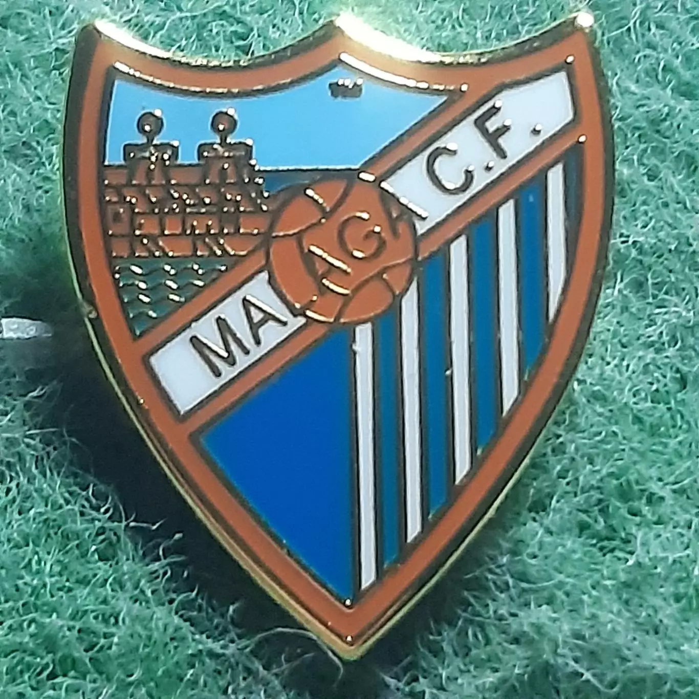 Футбол. клуб ФК. МАЛАГА ІСПАНІЯ.ЕМАЛЬ.