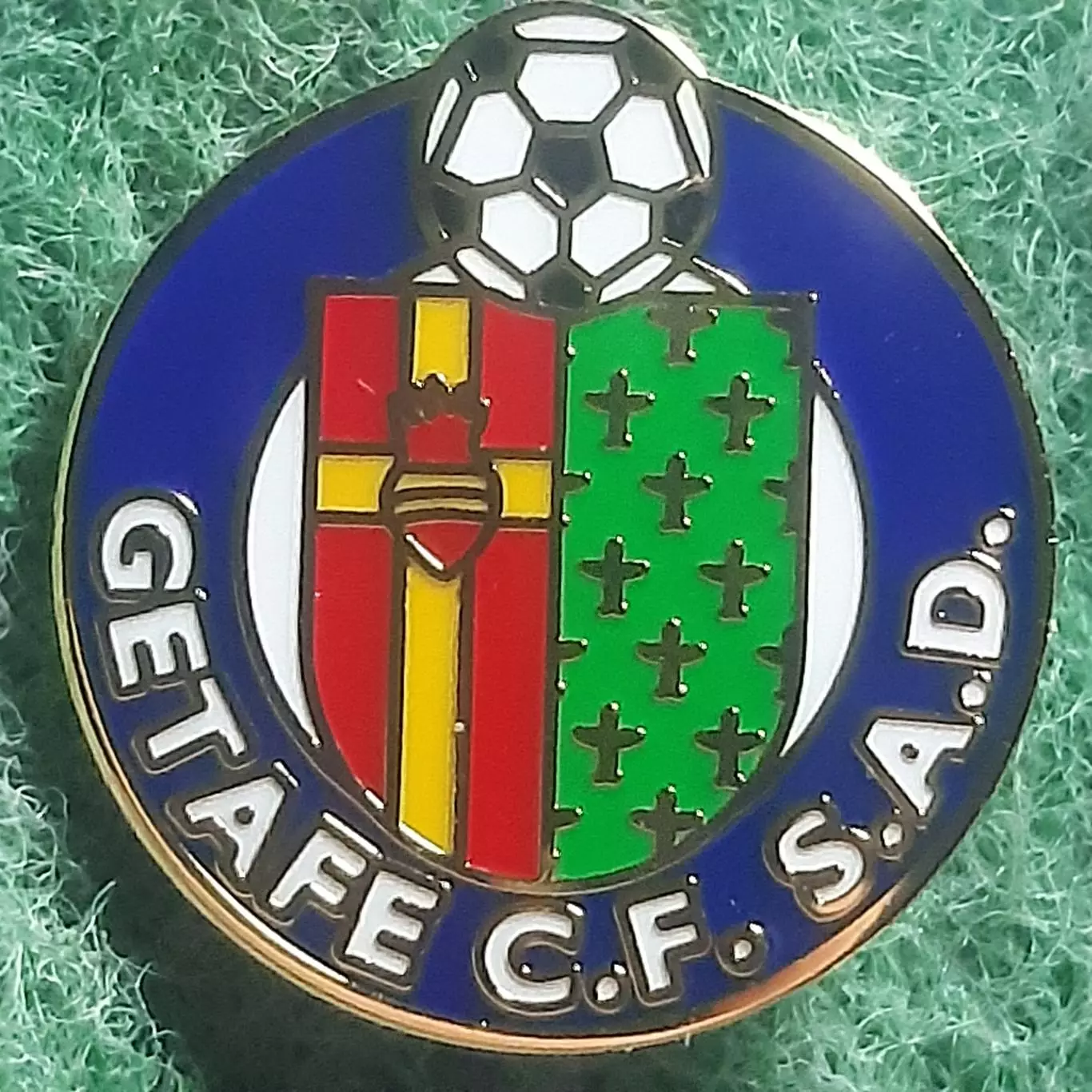 Футбол. клуб ФК. ГЕТАФЕ ІСПАНІЯ.ЕМАЛЬ.