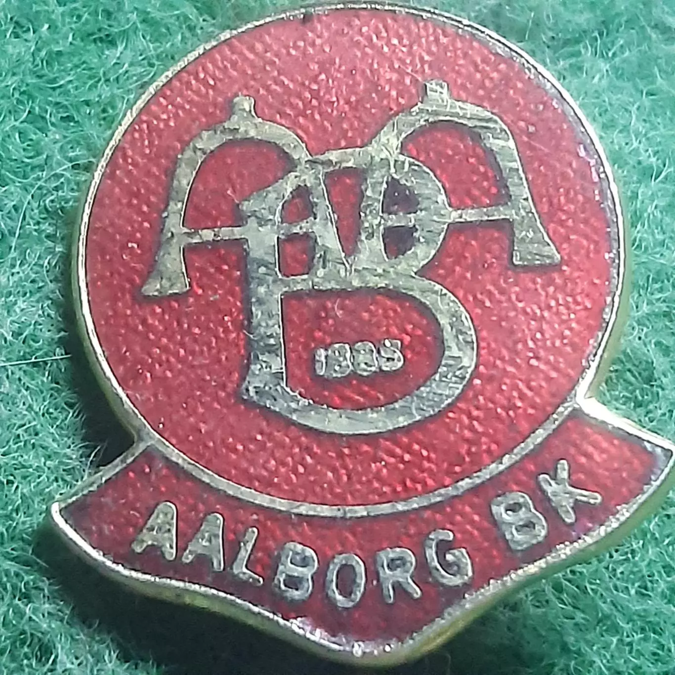 Футбол. клуб ФК. ОЛЬБОРГ ДАНІЯ.ЕМАЛЬ.