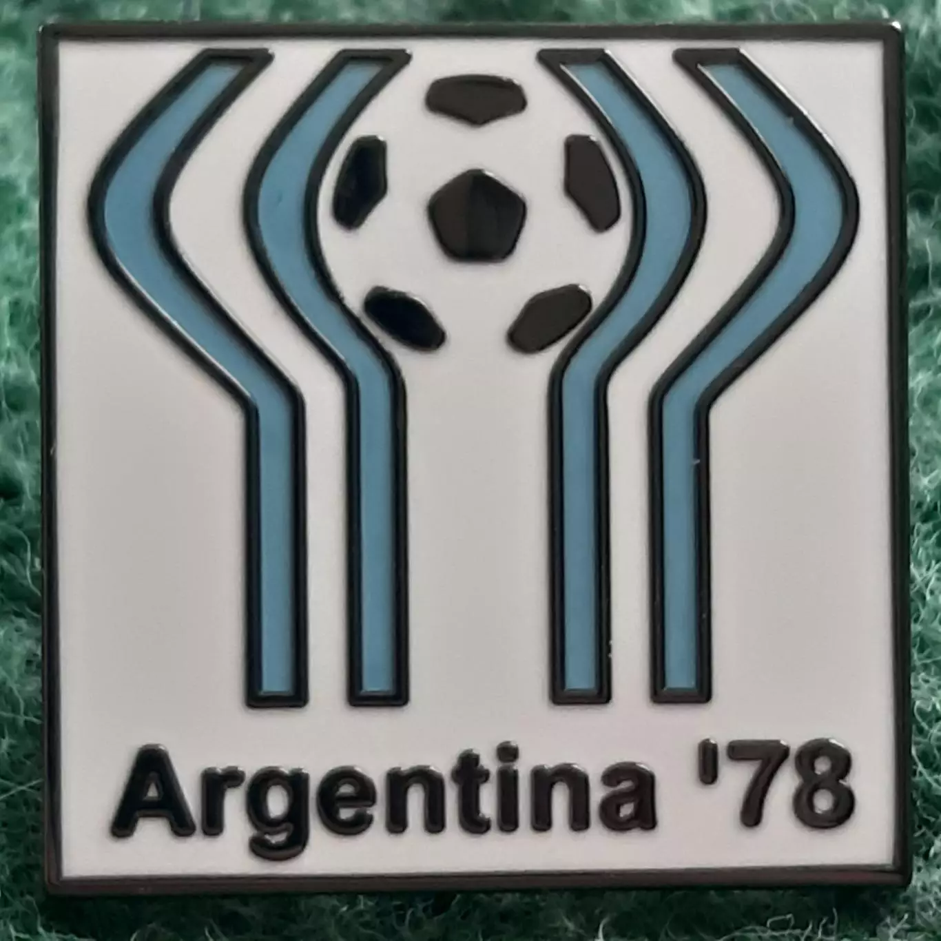 Футбол.Чемпіонат світу ФІФА.1978 АРГЕНТИНА .ЕМАЛЬ.