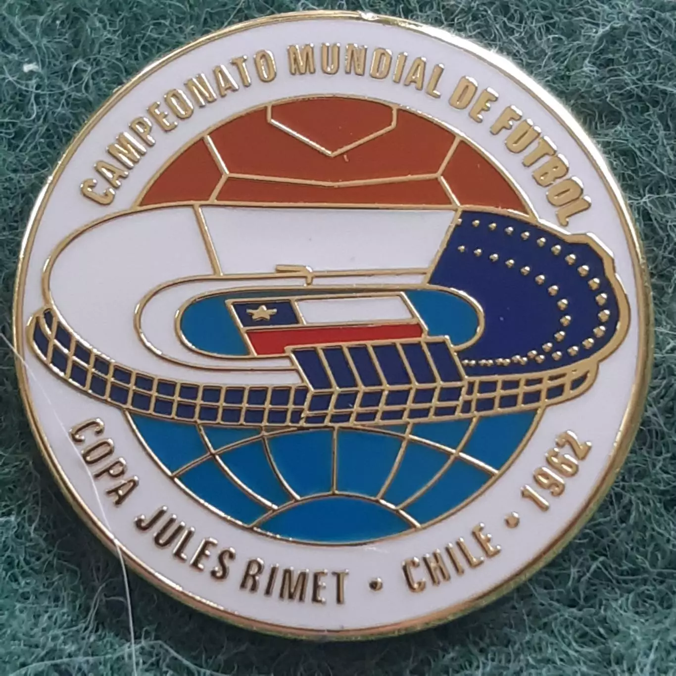 Футбол.Чемпіонат світу ФІФА. 1962.ЧИЛІ .ЕМАЛЬ.