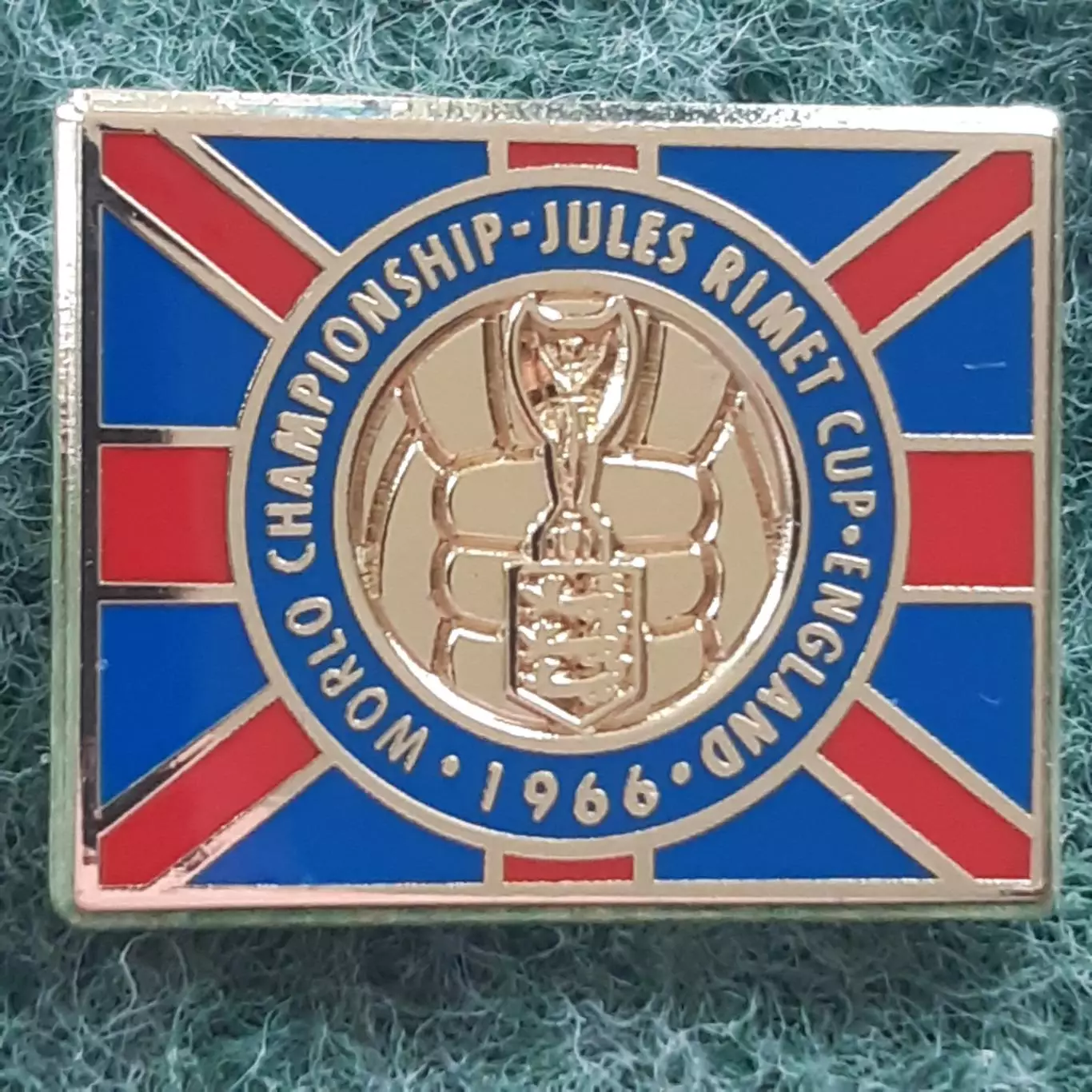 Футбол.Чемпіонат світу ФІФА.1966. АНГЛІЯ .ЕМАЛЬ.