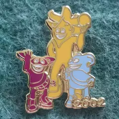 Футбол.Чемпіонат світу ФІФА.2002.КОРЕЯ-ЯПОНІЯ.талісман маскот .ЕМАЛЬ.