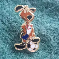 Футбол.Чемпіонат світу ФІФА.1994.США.талісман маскот .ЕМАЛЬ.
