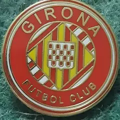 Футбол. клуб ФК.ЖИРОНА ІСПАНІЯ.ЕМАЛЬ.