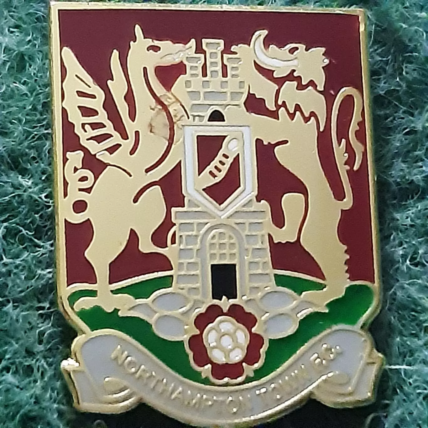 Футбол. клуб ФК.НОРТГЕМПТОН АНГЛІЯ.ЕМАЛЬ.