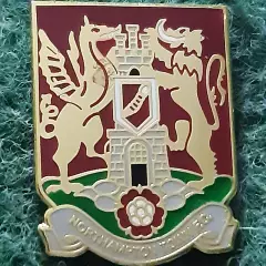 Футбол. клуб ФК.НОРТГЕМПТОН АНГЛІЯ.ЕМАЛЬ.