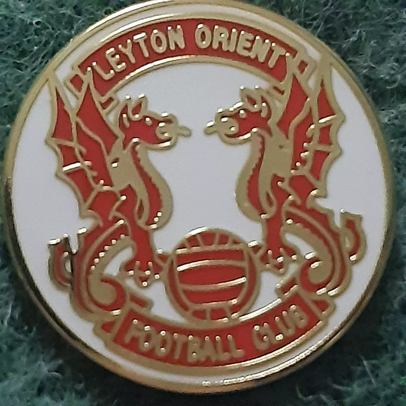 Футбол. клуб ФК.ЛЕЙТОН ОРІЄНТ АНГЛІЯ.ЕМАЛЬ.