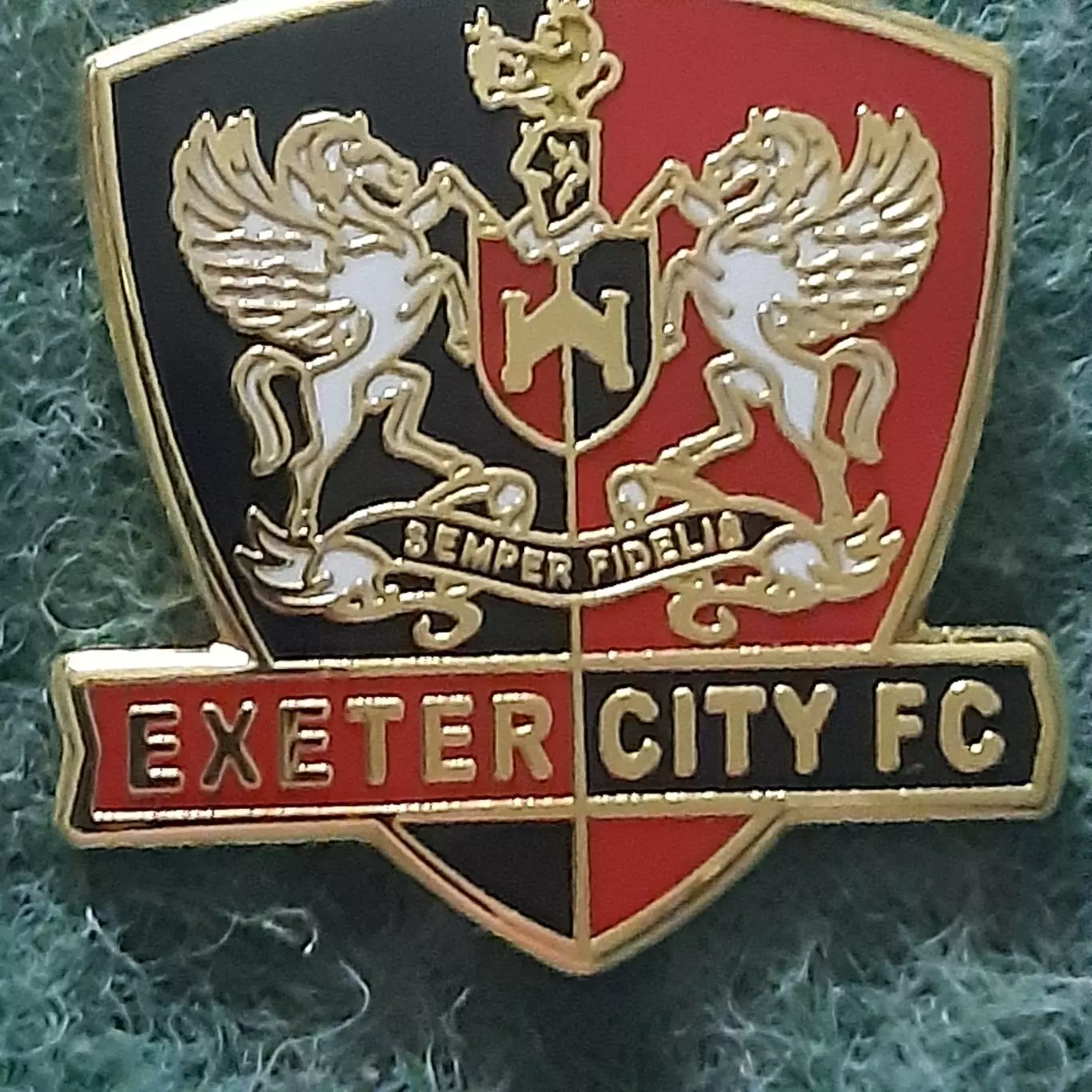 Футбол. клуб ФК.ЕКСЕТЕР СІТІ АНГЛІЯ.ЕМАЛЬ.