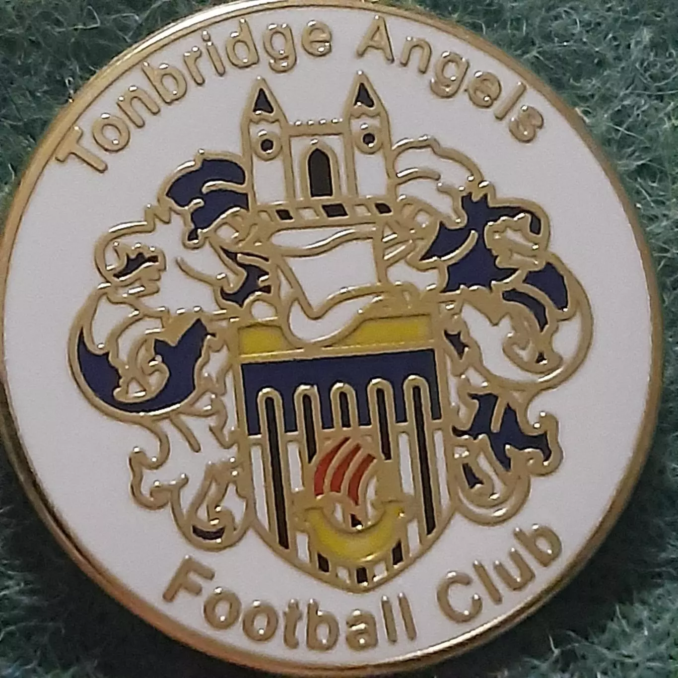 Футбол. клуб ФК.ТОНБРІДЖ ЕЙНДЖЕЛС АНГЛІЯ.ЕМАЛЬ.