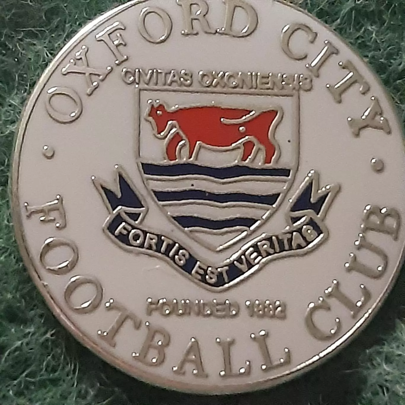 Футбол. клуб ФК.ОКСФОРД СІТІ АНГЛІЯ.ЕМАЛЬ.