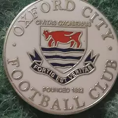 Футбол. клуб ФК.ОКСФОРД СІТІ АНГЛІЯ.ЕМАЛЬ.